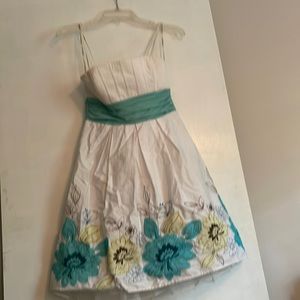 Colorful City Triangles summer dress